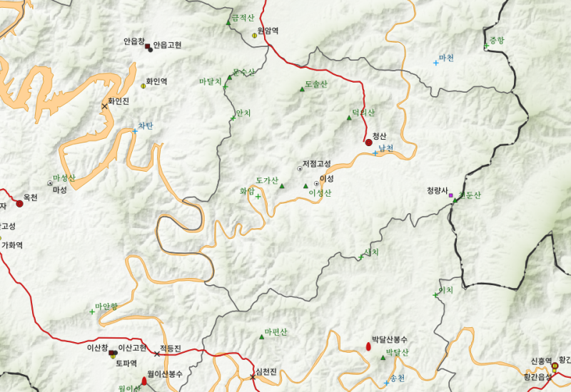 파일:충청 청산 대동여지도 복원.png